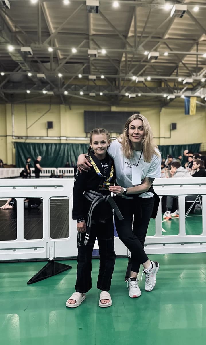 Олена Ліснічук, тренерка Avangard Jiu-Jitsu
