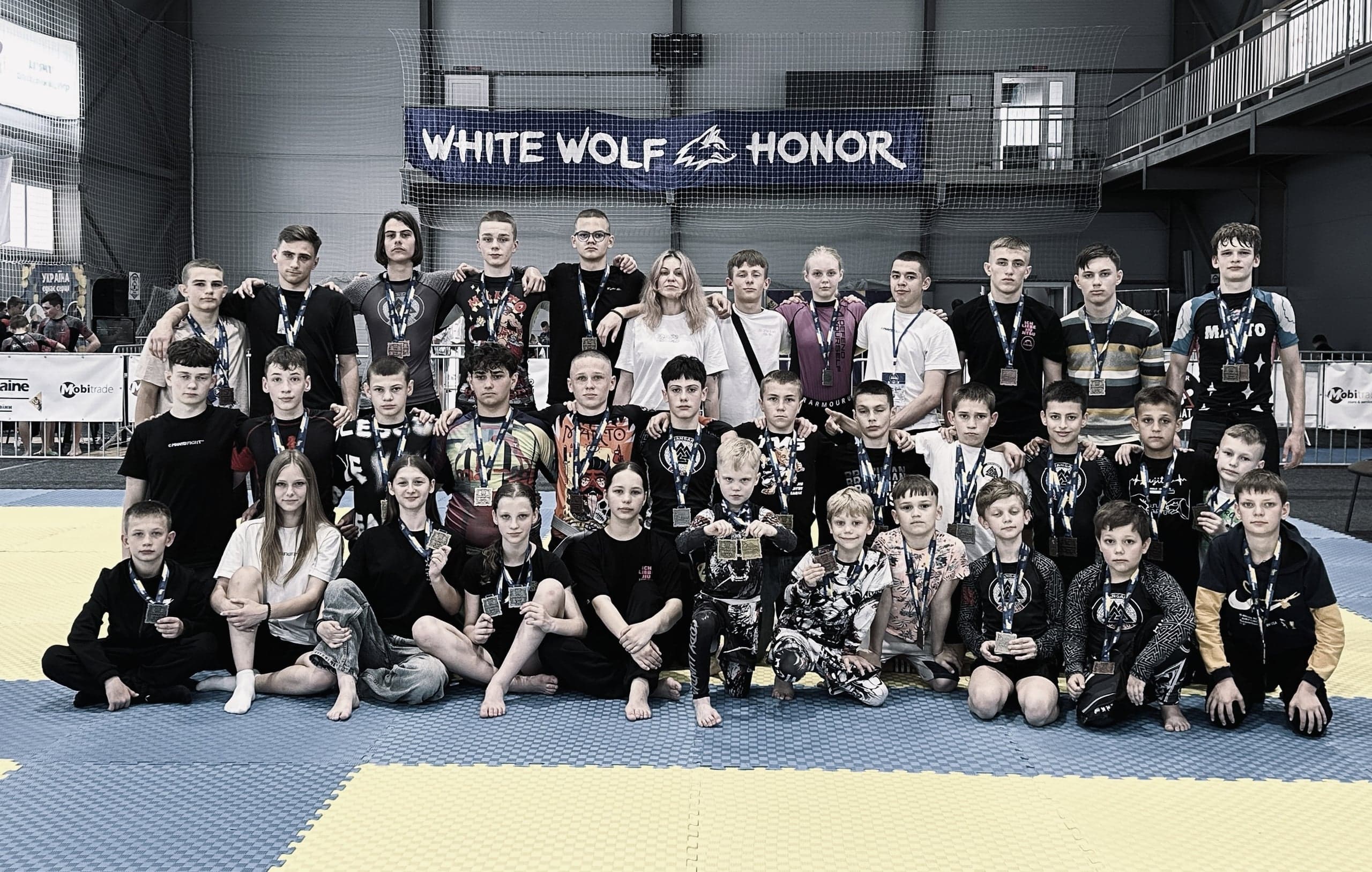 Команда Avangard Jiu-Jitsu на змаганнях
